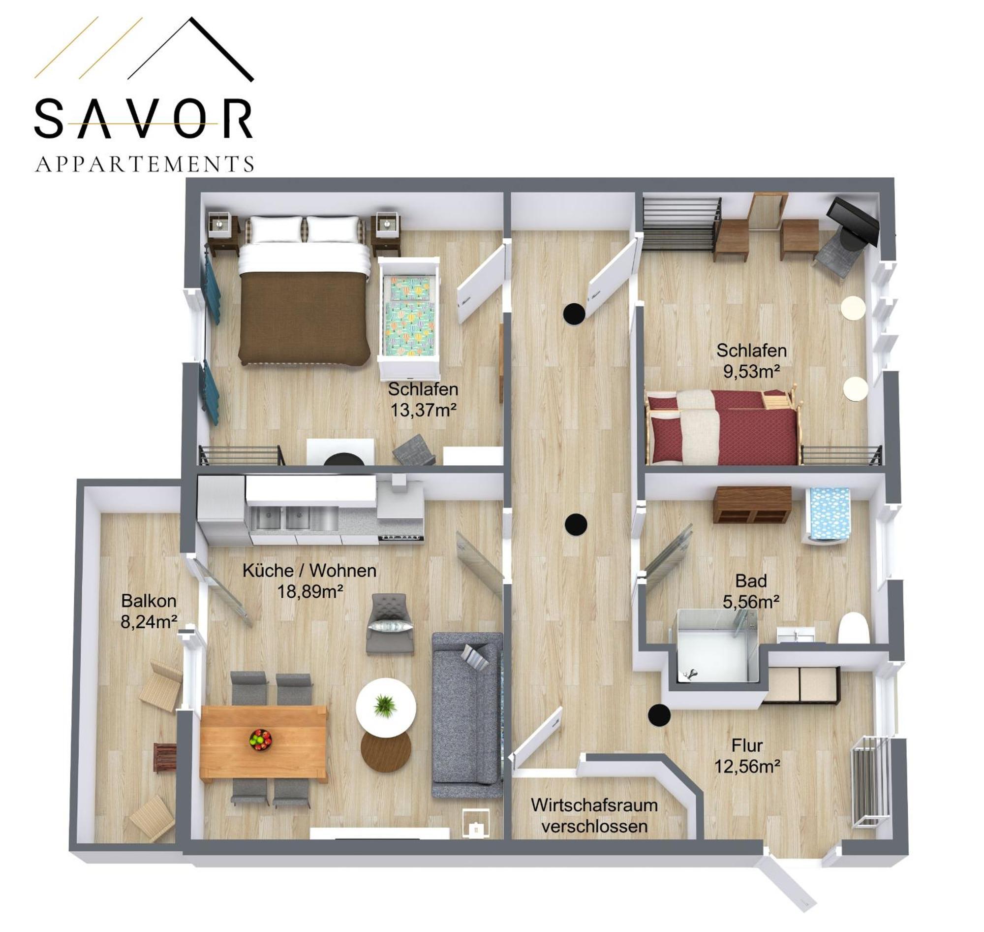 Savor Appartement 5 Personen 2 Schlafzimmer Babybett Netflix Balkon Zentrum Bautzen Εξωτερικό φωτογραφία