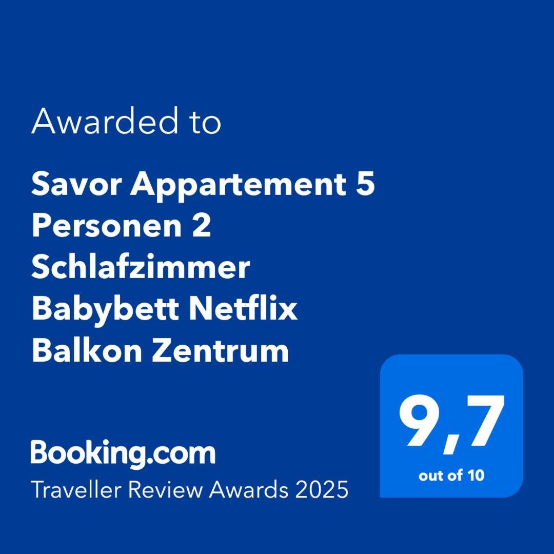 Savor Appartement 5 Personen 2 Schlafzimmer Babybett Netflix Balkon Zentrum Bautzen Εξωτερικό φωτογραφία
